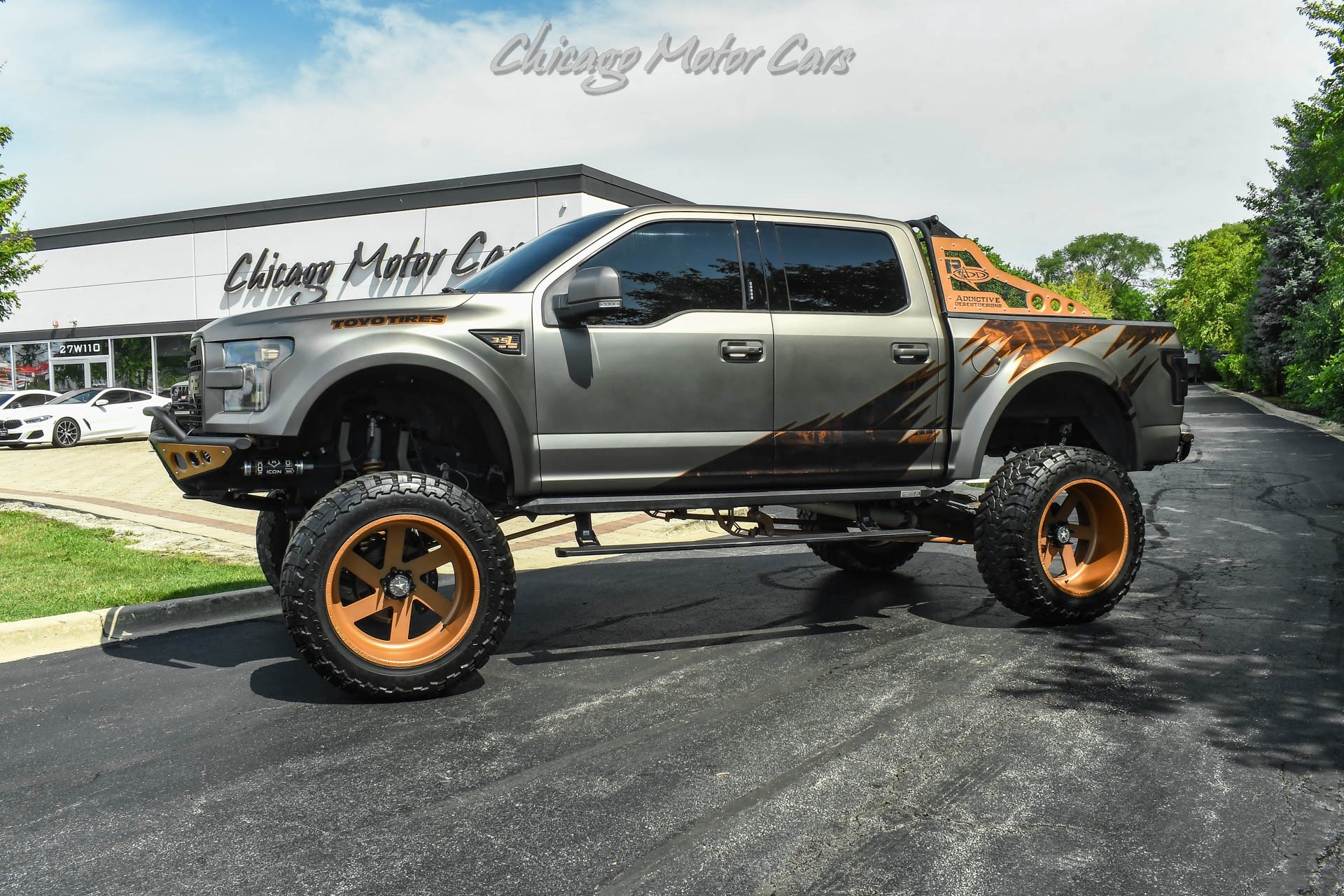A relevant stock photo of 2015 f150 custom in a typical setting.
