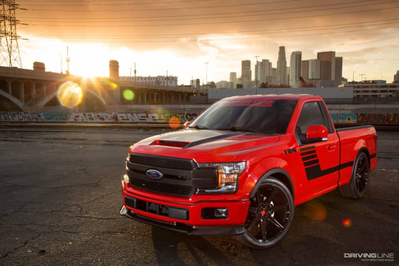 A relevant stock photo of 2016 ford f150 custom in a typical setting.