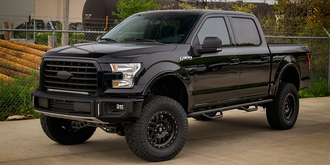 A relevant stock photo of 2016 ford f150 custom in a typical setting.