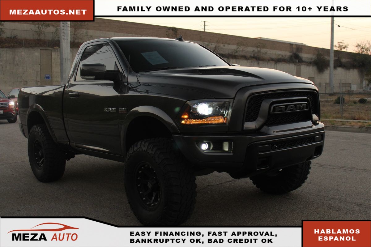 A relevant stock photo of 2016 ram 1500 custom in a typical setting.