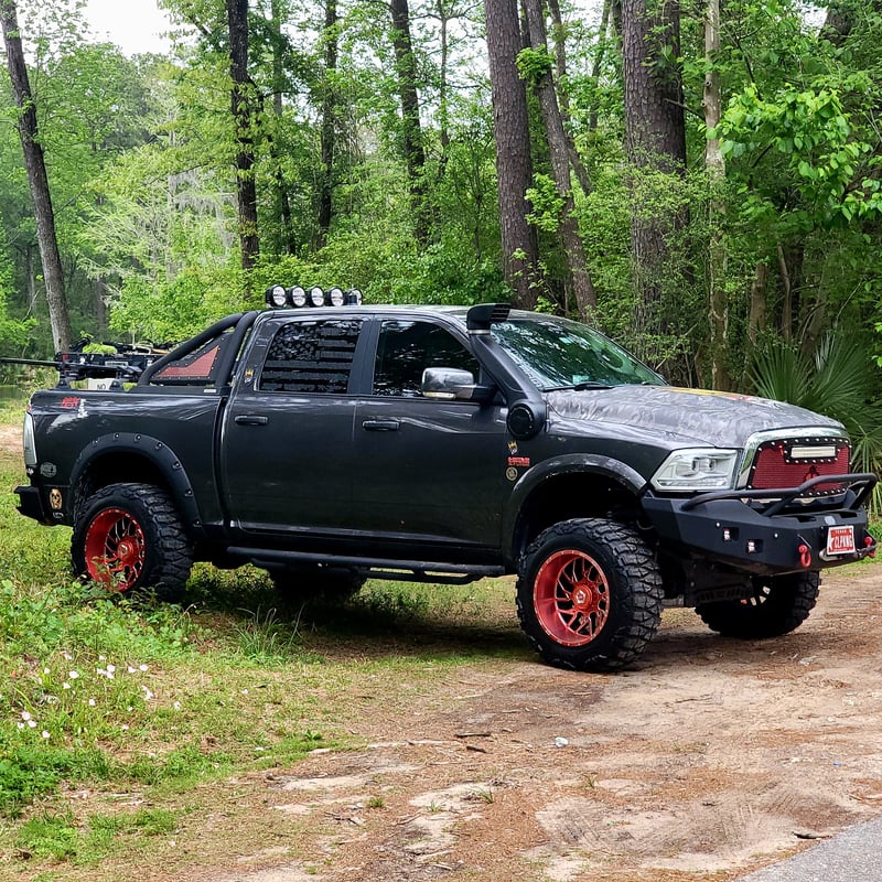 A relevant stock photo of 2018 ram 1500 custom in a typical setting.