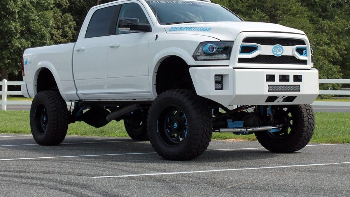 A relevant stock photo of 2018 ram 2500 custom in a typical setting.