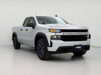 A relevant stock photo of 2019 silverado custom in a typical setting.