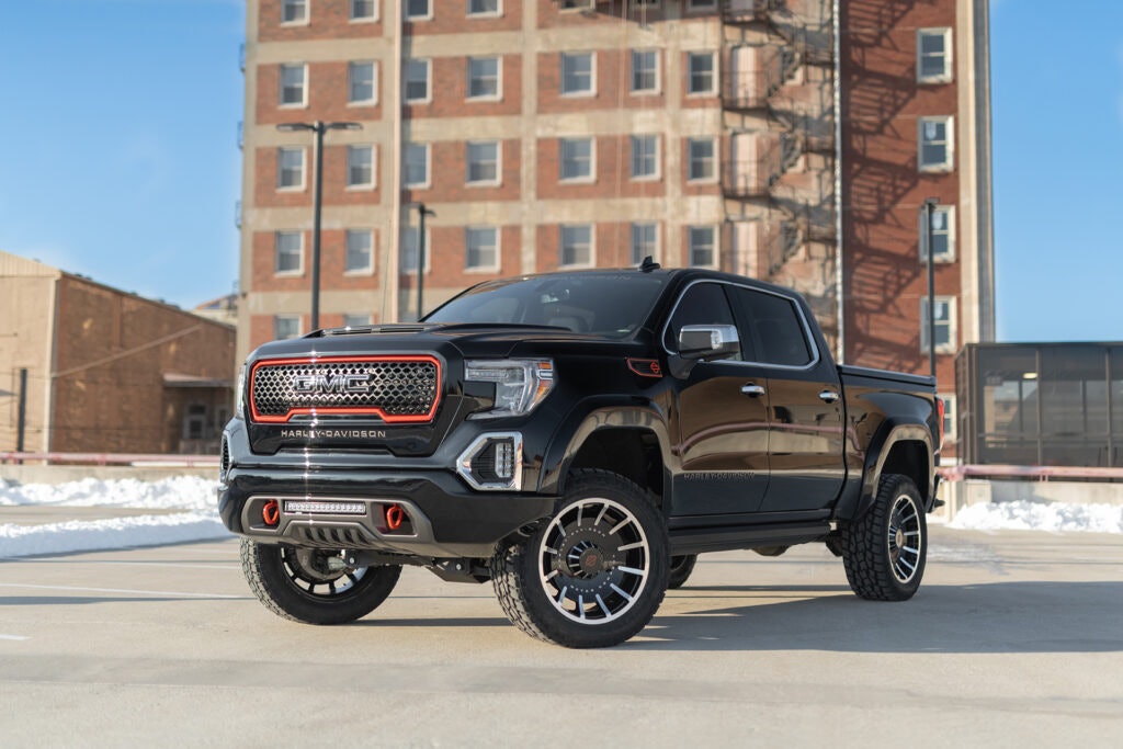A relevant stock photo of 2020 gmc sierra custom in a typical setting.
