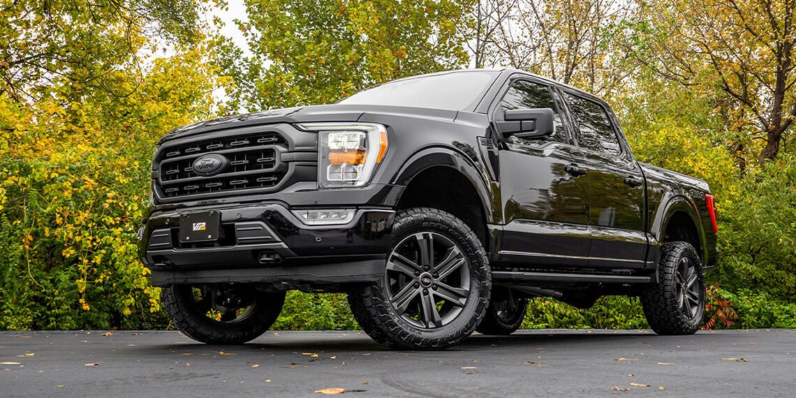 A relevant stock photo of 2021 f150 custom in a typical setting.