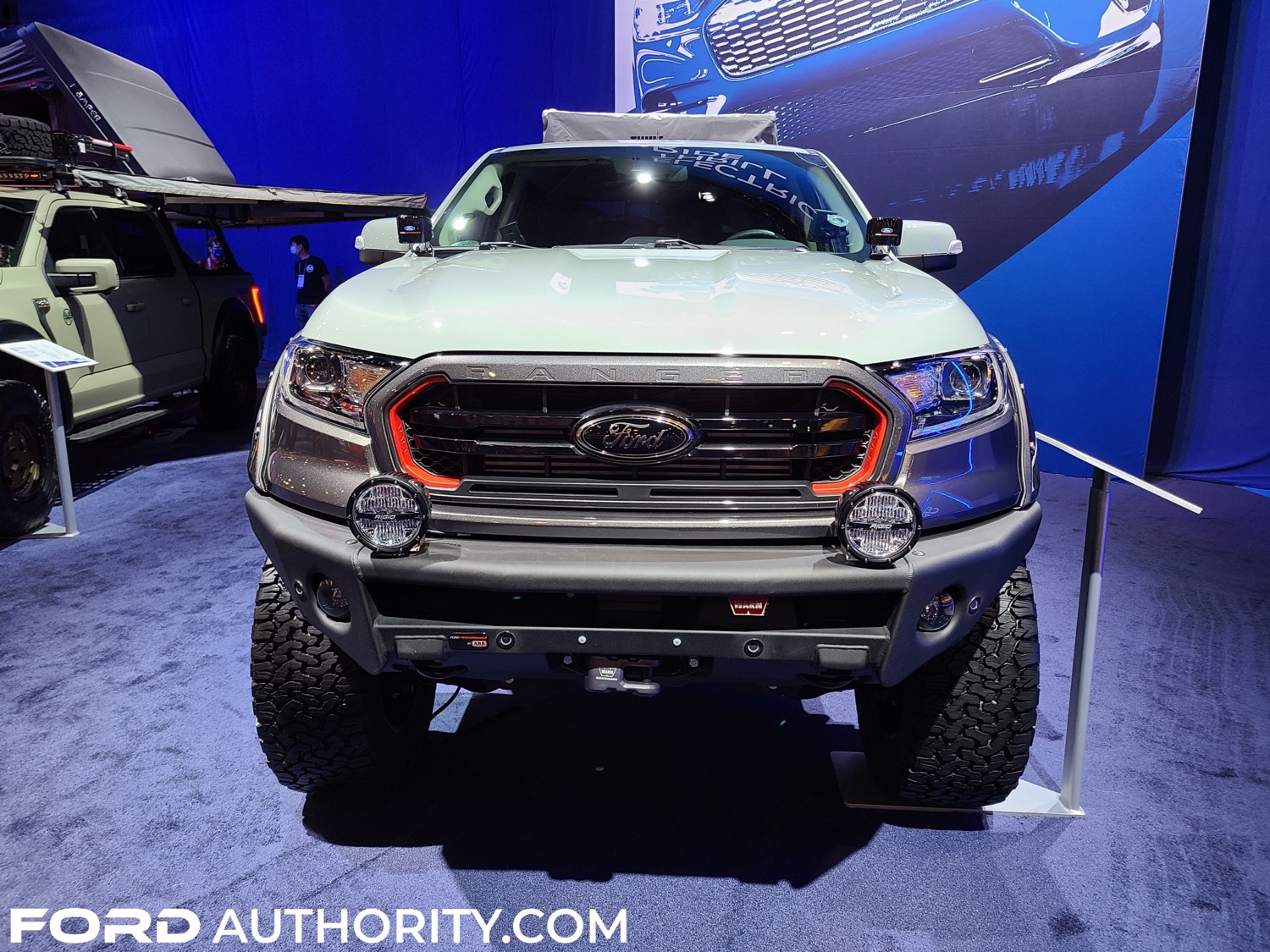 A relevant stock photo of 2021 ford ranger custom in a typical setting.