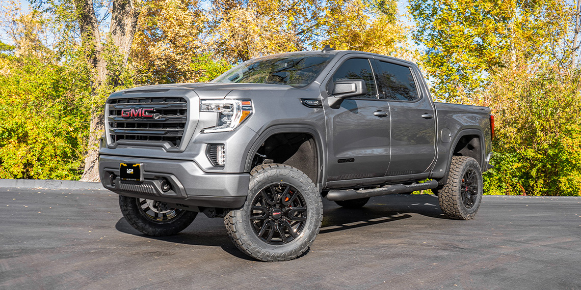A relevant stock photo of 2021 gmc sierra 1500 custom in a typical setting.