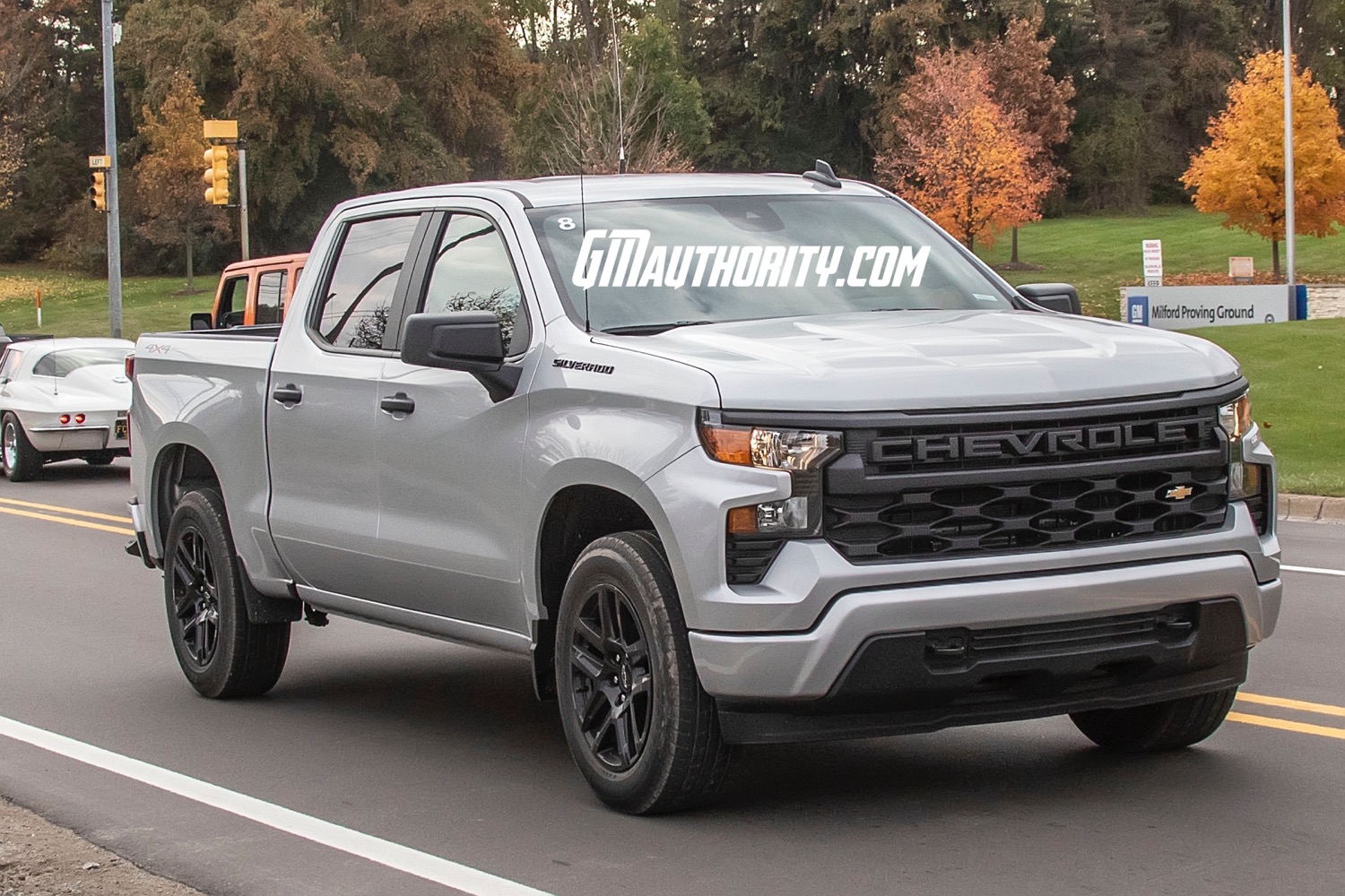 A relevant stock photo of 2022 chevy silverado custom in a typical setting.