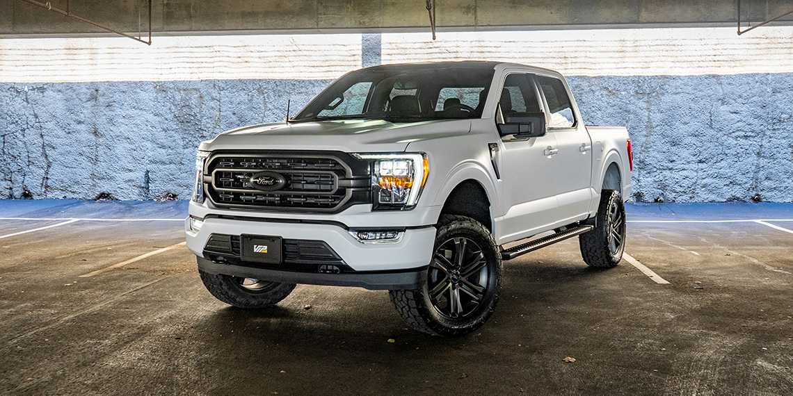 A relevant stock photo of 2022 f150 custom in a typical setting.