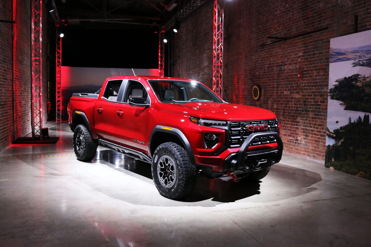 A relevant stock photo of 2023 gmc canyon custom in a typical setting.