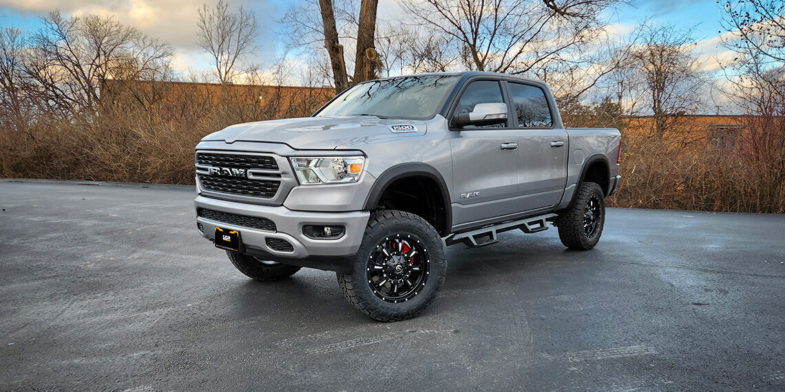 A relevant stock photo of 2023 ram 1500 custom in a typical setting.