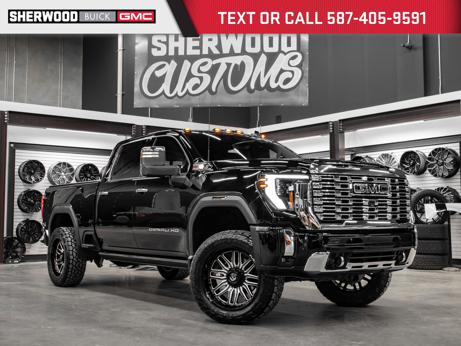 A relevant stock photo of 2024 gmc sierra 2500hd custom in a typical setting.