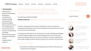 6 Profitable Manufacturing Marketing Strategies for 2025 - manufacturer marketing
