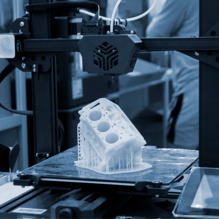 A relevant stock photo of 3d printing supplier in a typical setting.