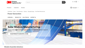 Solar Module Manufacturing 3M - US - solar module factory