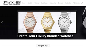 3WATCHES - Branded Watch Manufacturer - watch manufacturer