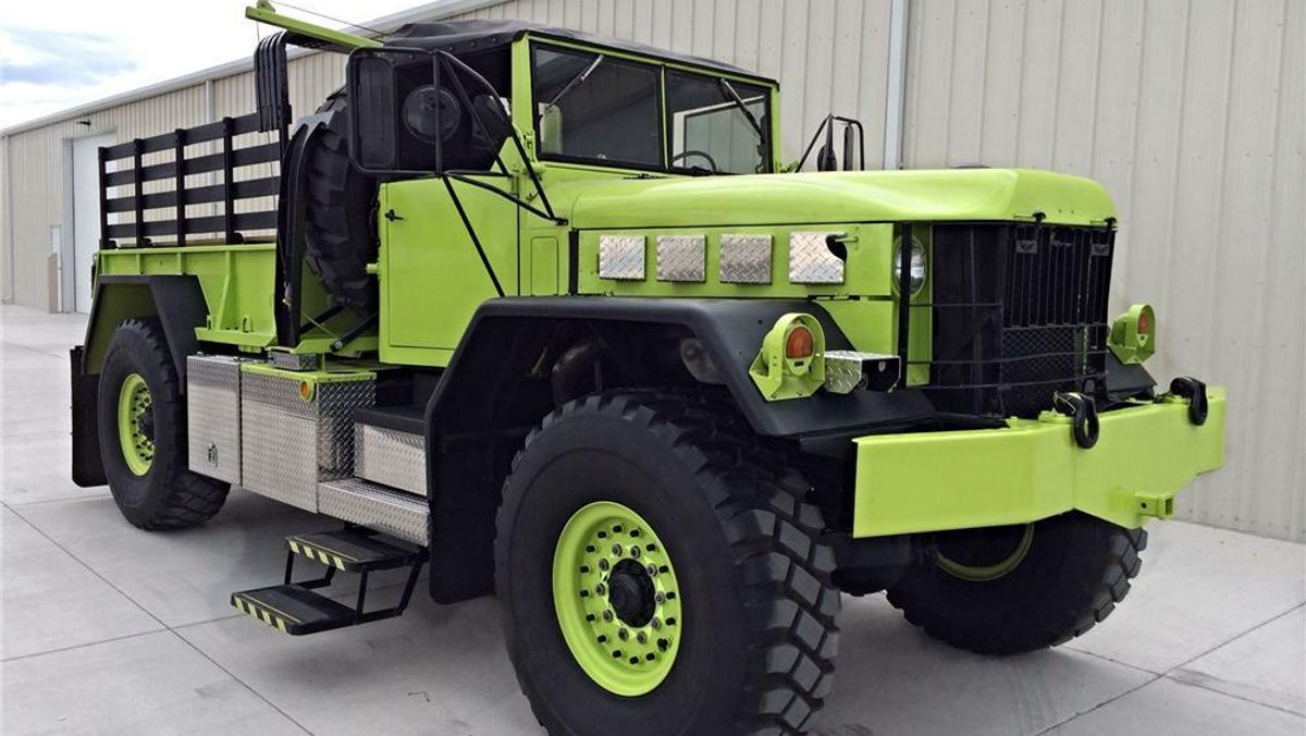 A relevant stock photo of 5 ton truck custom in a typical setting.