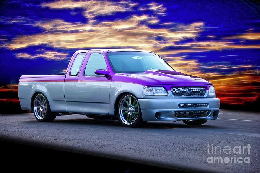 A relevant stock photo of 97 ford f150 custom in a typical setting.