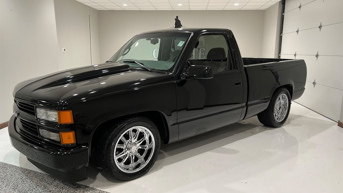 A relevant stock photo of 98 chevy silverado custom in a typical setting.
