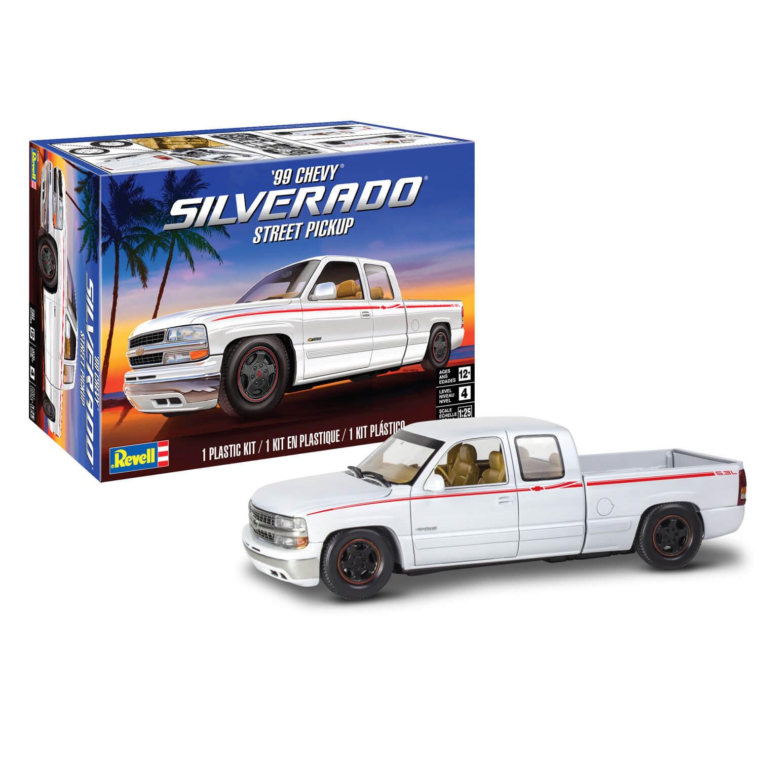 A relevant stock photo of 99 chevy silverado custom in a typical setting.