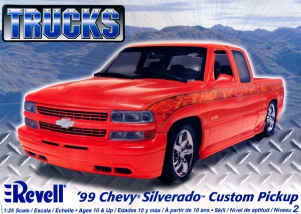 A relevant stock photo of 99 chevy silverado custom in a typical setting.