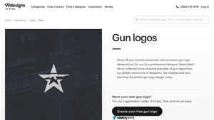 Gun Logos - 256+ Best Gun Logo Ideas. Free Gun Logo Maker. - 99designs - gun manufacturer logos