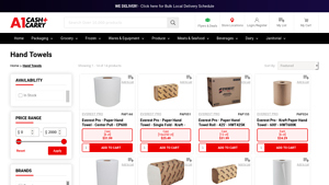 Bulk Disposable Hand Towels at Wholesale Prices | White and Kraft - hand towel bulk