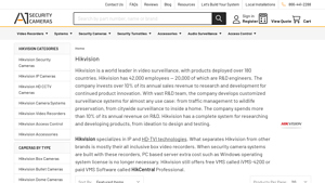 Hikvision Products - A1 Security Cameras - hikvision cctv company