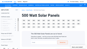 500w solar panel for sale | Buy online for home, boat and RV - 500w solar panel factory