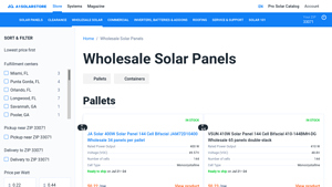 Wholesale Solar Panels - A1 SolarStore - solar array company
