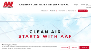 US Homepage - AAF International - air filter manufacturer