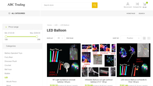 ABC Trading Wholesale. LED Balloon - led balloon wholesale