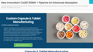 Capsule & Tablet Manufacturing | GMP Certified | Premier Manufacturer ... - capsule manufacturer