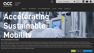 Automotive Cells Company: Homepage - lithium ion car battery factory