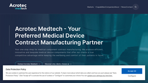 Acrotec Medtech Company | Medical Device Manufacturing - medical device contract manufacturer