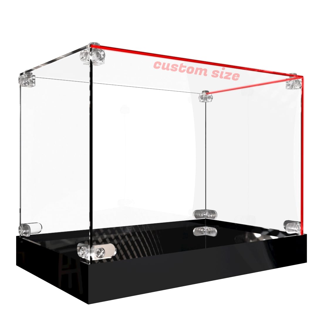 A relevant stock photo of acrylic displays custom in a typical setting.