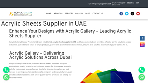 Acrylic Sheets Supplier in Dubai & UAE | Acrylic Gallery - acrylic sheet manufacturer