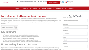 Introduction to Pneumatic Actuators - pneumatic actuator factory