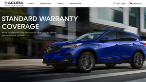 Standard Warranty Coverage - Acura - acura manufacturer warranty