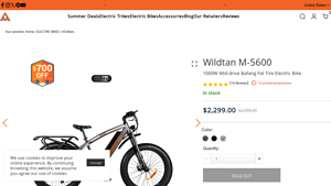 Wildtan M-5600 - Addmotor - mid drive electric bike factory