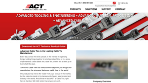 Industrial Cable Ties, Heavy Duty Zip Ties and More | Advanced Cable Ties - cable tie manufacturer