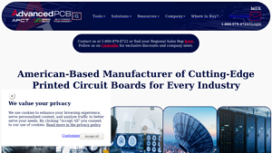 AdvancedPCB - Standard PCBs | Design Services | Assembly Services - usa pcb manufacturer
