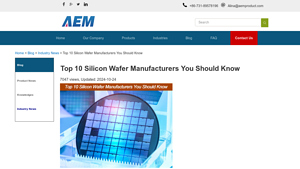 Best Silicon Wafer Suppliers - Leading Manufacturers Worldwide - silicon wafer manufacturer