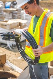 Aerial Fibre Optic Cable Installation ...