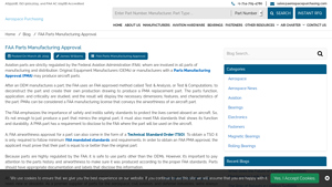 FAA Parts Manufacturing Approval (PMA) - aerospacepurchasing.com - faa parts manufacturer approval