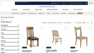 Dining Chairs | American Factory Direct - chair factory