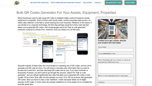 Bulk QR Code Generator For Your Assets, Equipment, Properties - qr code generator bulk