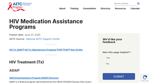 HIV Medication Assistance Programs | National AETC Support Center (NASC) - biktarvy manufacturer