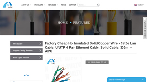 Factory Cheap Hot Insulated Solid Copper Wire - Cat5e Lan Cable ... - cat5e cable factory