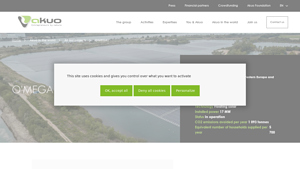 O'MEGA1 - Renewable energy project on floating solar | Akuo - solar power station factory